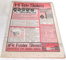 Vintage 1985 Hi Tek Sales Catalog Retro Electronics Computer Timex Sinclair