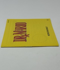 Dr. Mario (Nintendo NES 1990) Instruction Booklet Manual Only NES-VU-USA (T)