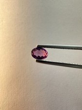 Natural Purple Sapphire -0.86 Ct - Oval Cut - Madagascar - Origin - 7x5 mm