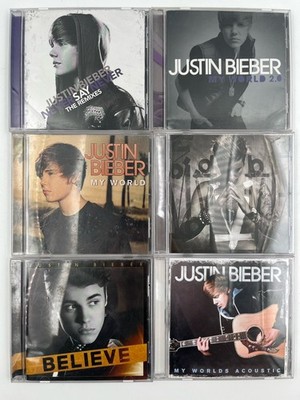 Justin Bieber CD Lot My World 2.0, Never Say Never, My World Others