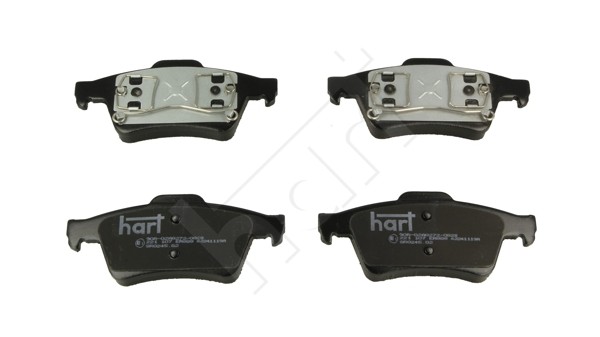 Hinterachse Hart 221 107 Bremsbelagsatz, Scheibenbremse FüR ,Ford,Nissan,Opel,Re-image