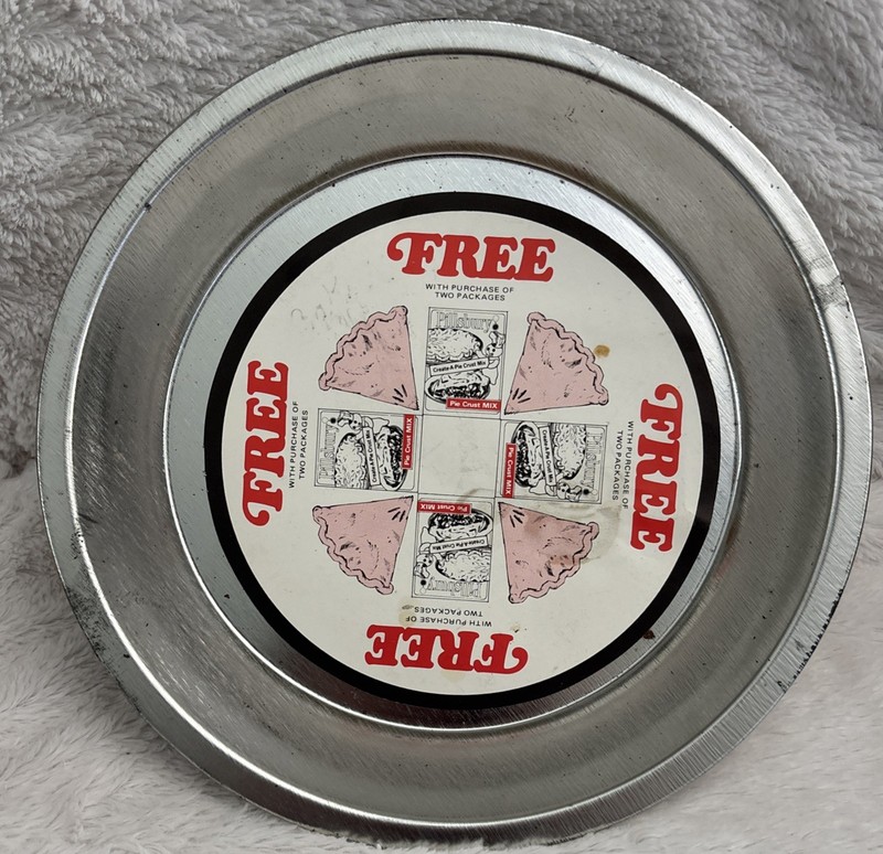 Vintage 1950's Bake King Pie Pan With Original Insert