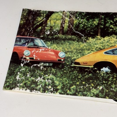 1968 Porsche 911 & 912 Targa & Coupe Brochure 911 L 911L Original