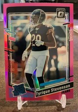 2023 Donruss Optic #219 Tyrique Stevenson Pink