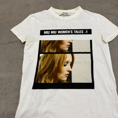 MIUMIU WOMEN TALES #1 Womens Stories Short Sleeve T-shirt Size XS
