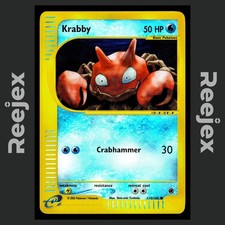 Krabby - 115/165 - Reverse Holo - Expedition Base Set - Pokemon Card - LP on eBay