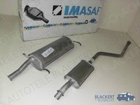 Imasaf Auspuffset Ab Kat für Citroen Xsara+Coupe 1.8 I+16V 1997-02/1999|MSD+ESD