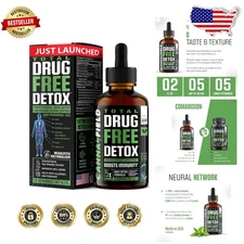 Fast Acting Liquid Detox Drops - Liver, Gut Cleanse & Repair Supplement