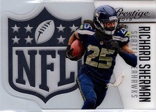 2015 Panini Prestige #27 Richard Sherman NFL Shield
