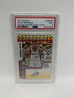 Jalen Brunson Panini 2021-22 Mosaic Auto Choice Fusion R/Y #AM-ABS Prizm PSA 9