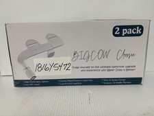 Bigcow Ultra-Slim Dual Nozzles Bidet 2 set silver