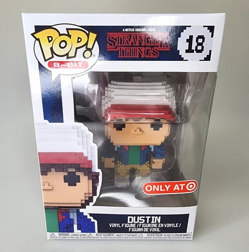 Funko POP 8-bit Dustin vinyl figure #18 Stranger Things Target exclusive