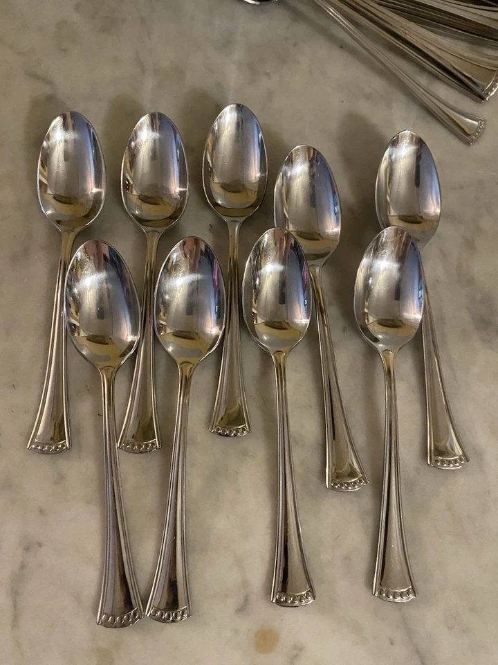 Lenox Acero Inoxidable 18/8 BUTLER'S DESTRY ESMERILADO Cubiertos Servicio para 8 Más Foto 4 de 4