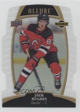 2019-20 Upper Deck Allure Rookies White Rainbow Jack Hughes #100 0lz4