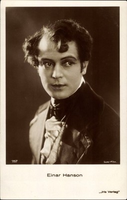Ak Schauspieler Einar Hanson, Portrait, Amag, Iris Verlag 757 - 3806349