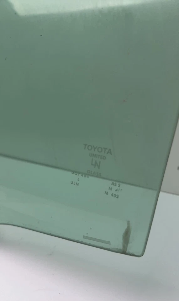 02 03 04 05 06 TOYOTA CAMRY Rear Door Glass/window Toyota Left  OEM G004-5 Foto 3 de 4