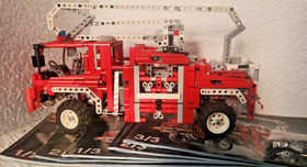 Lego 8289 Red Fire Truck