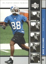 2005 Upper Deck Rookie Premiere #18 Mike Williams Card. rookie card picture