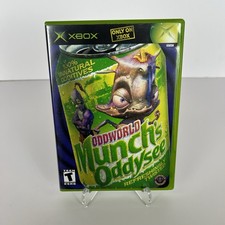 Oddworld: Munch's Oddysee Microsoft Xbox, 2001 Complete CIB