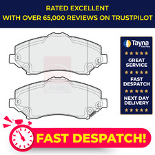 Brake Pads Set fits JEEP WRANGLER Mk3 2.8D Front 2007 on ENS 2AMV3701AA Quality