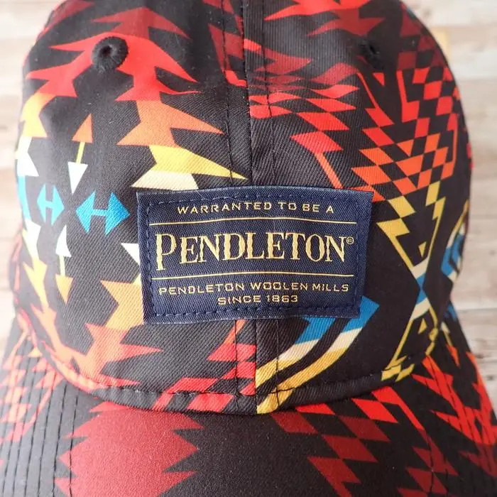 Pendleton x New Era Geometric Pattern Low Cap Woo… - image 10