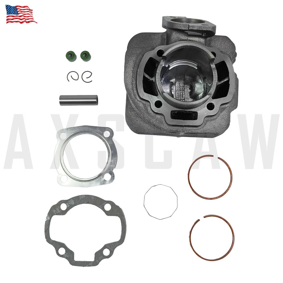 Motorcycle Cylinder Piston Gasket Kit 90CC For Honda CUB EZ90 EZ90S/T 1991-1996 - Image 2 of 4