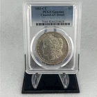 1883-Morgan Silver Dollar PCGS Genuine Cleaned -AU Detail.