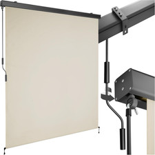 ® Tenda Da Sole Verticale a Rullo, Con Manovella, Protezione UV, Impermeabile, R