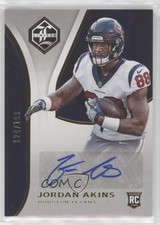 2018 Panini Limited Rookie Auto 124/199 Jordan Akins #183 Auto ez4