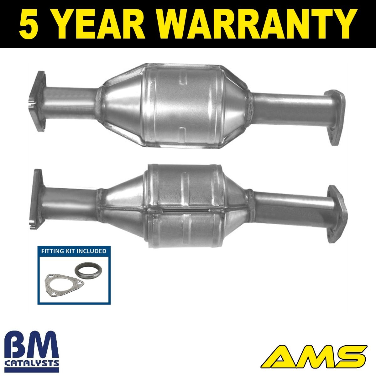 Fits Saab 900 1989-1991 2.0 Catalytic Converter Kit BM 9332461