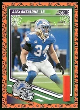 Alex Anzalone 2025 Score a Treat Detroit Lions #92 Near Mint or Better