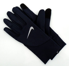 Nike Pacer Gloves Running Adult Medium/Large Touch Screen Black/Silver