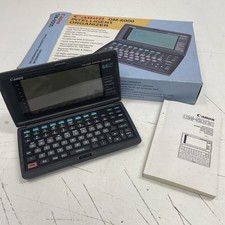 ORIGINAL RETRO ELECTRONIC DEVICE Canon DM-600 Intelligent Organizer Boxed