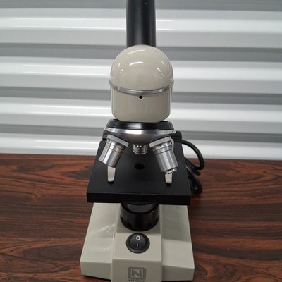 National Optical Model 104-CLED Compound Microscope TESTED!