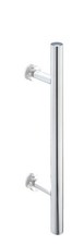 Counterpoint 24 Center-to-Center Single Sided 1 Dia Pull Rosette Polished Chrome