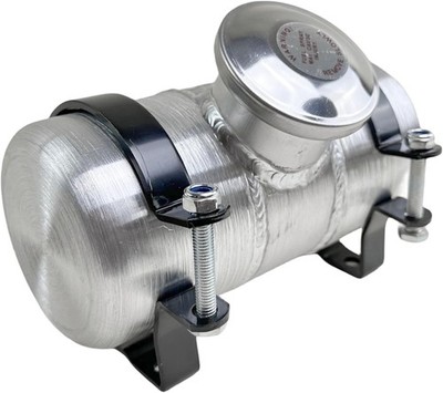 JSD Universal 0.38 Gallon 4 x 8''Aluminum Small Gas Tank 4'' x 8'' 