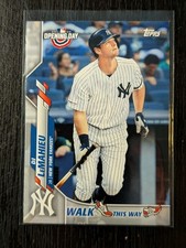 2020 Topps Opening Day Walk This Way DJ LeMahieu #WW-8 SP Yankees