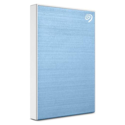Seagate One Touch 1TB External HDD with Password Protection   Light Blue