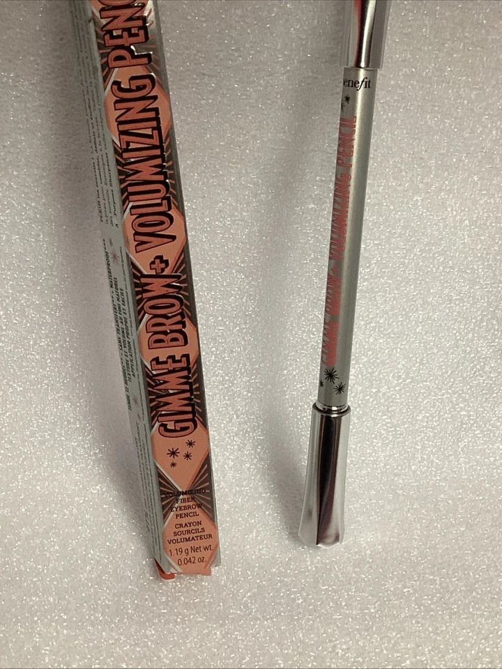 BENEFIT Gimme Brow+ Volumizing Long Lasting Fiber Eyebrow Pencil Cool Soft Black - Image 3 of 4