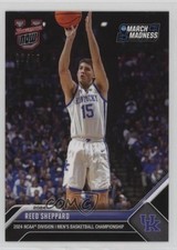 2023-24 Bowman U Now NCAA March Madness Black 3/99 Reed Sheppard #2 3hd