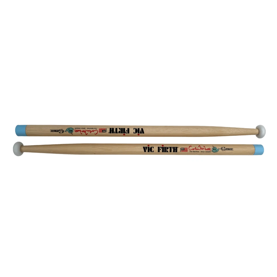 Vic Firth Corpsmaster Multi-Tenor Sticks Colin McNutt Narwhal