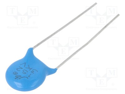 10 Stück Jb Capacitors JYC3F152KCB105000B Kondensator