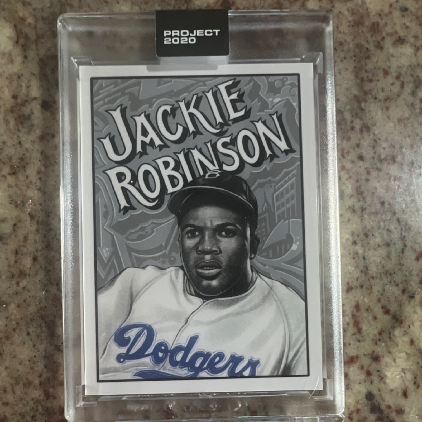 2020 Topps Project 2020 Jackie Robinson #79 Brooklyn Dodgers Print Run 11643