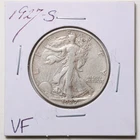 1927-S 50C Walking Liberty Half Dollar in VF Condition #7069