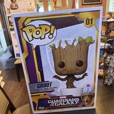 Funko Pop! Vinyl Mega 18 in: Marvel - Groot (Flocked) (18 inch) -(Exclusive) #1