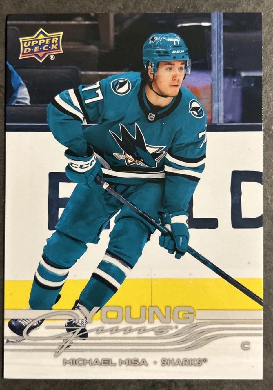 2025-26 Upper Deck Series 2 - Young Guns Michael Misa #487 (RC) JUMBO