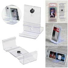1-20X For PSA Graded Trading Card Mount Frame Wall Mount Shelf Stand Adjustable
