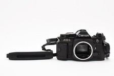  Exc 5 Canon AE-1 Program Black 35mm SLR Film Camera Body Only From JAPAN