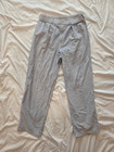 Lacoste Seersucker Pants Pleated Front Blue White Men's 33-30 $145 Stripe — photo 1