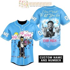 PNB Rock I Don t Want To Ket You Go Personalized Baseball Jersey
